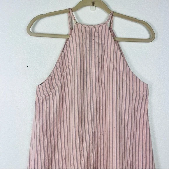 Rebecca Taylor Pink stripe tank dress size 2 - Picture 6 of 10